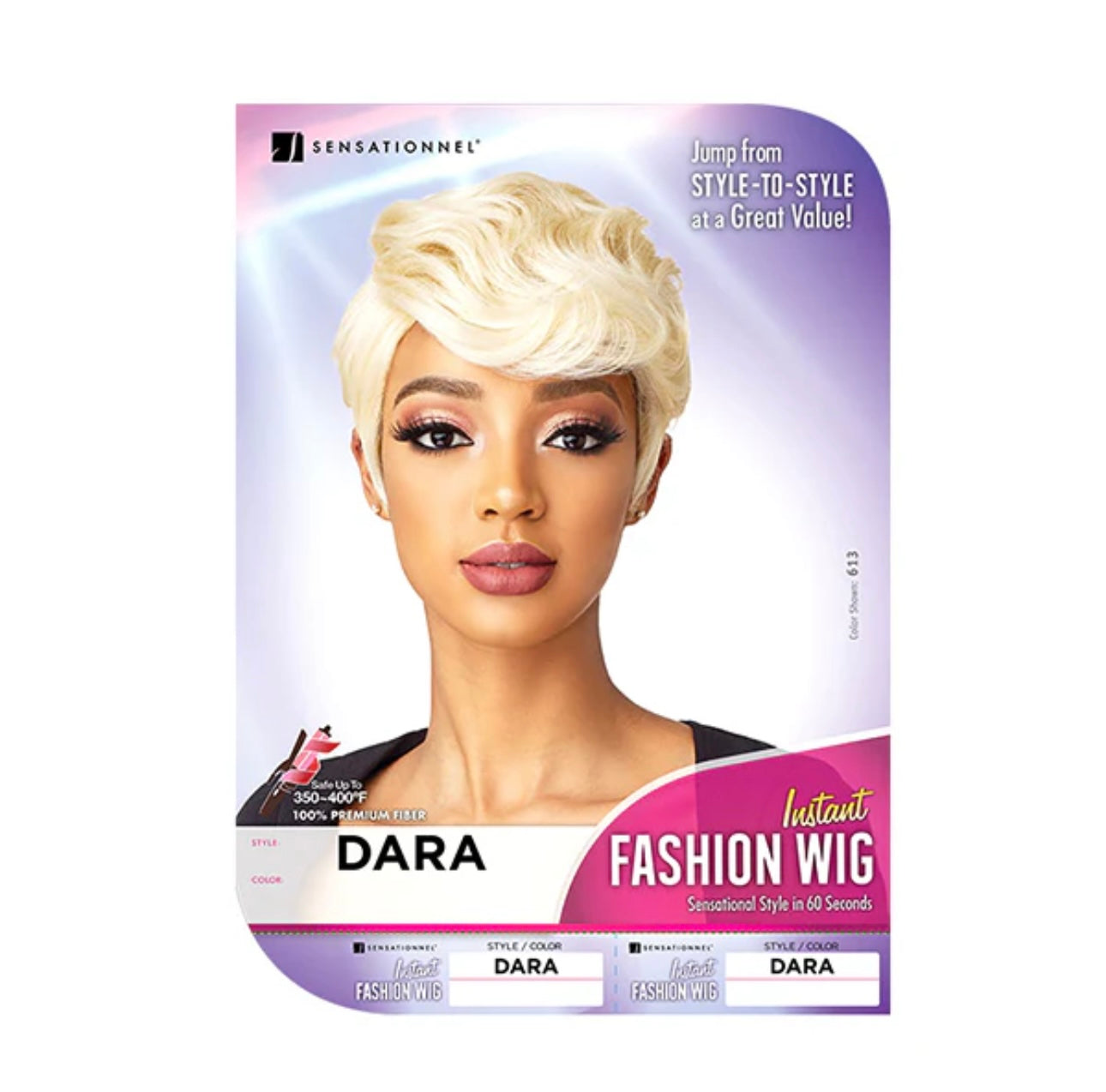Sensationnel Synthetic Instant Fashion Wig - DARA
