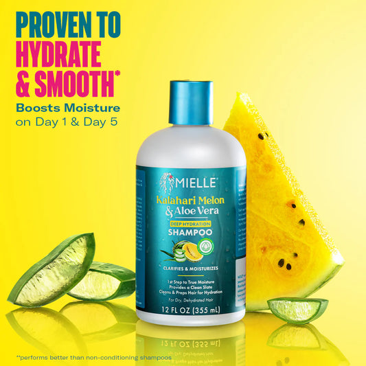 Mielle Kalahari Melon & Aloe Vera Deep Hydration Shampoo