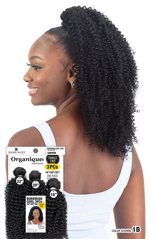 Shake-N-Go Organique -  Bohemian Curl 3pcs (18"/20"/22")