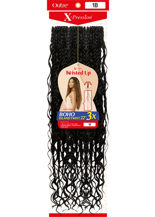 Outre Boho Island Twist 22 3X