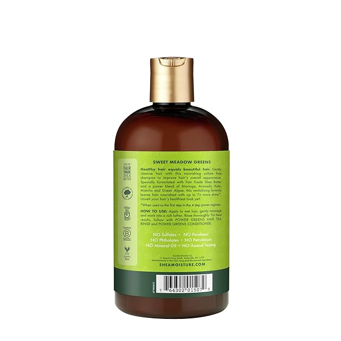Shea Moisture Moringa & Avocado Power Greens Shampoo