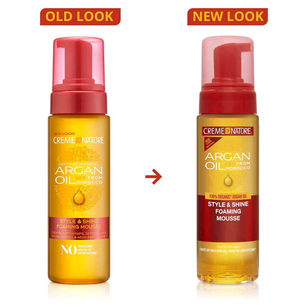 Crème of Nature Style & Shine Foaming Hair Mousse