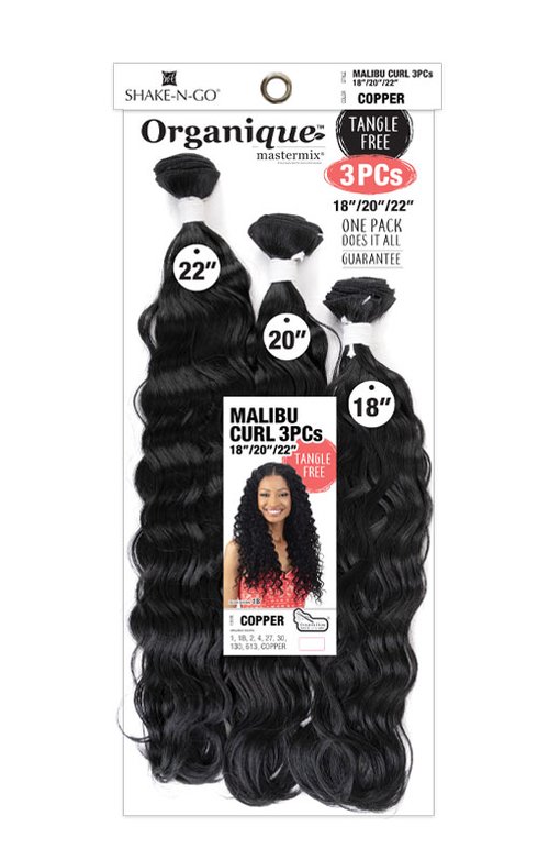 Shake-N-Go Organique - Malibu Curl (18"/20"/22")
