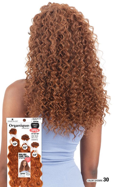 Shake-N-Go Organique - Malibu Curl 3pcs (14"/16"/18")