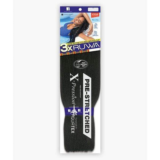 Sensationnel African Collection 3x RUWA Pre-Stretched Braid 24"