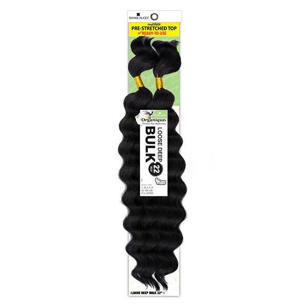 Shake-N-Go Organqiue Human Hair Mastermix Loose Deep Bulk 22